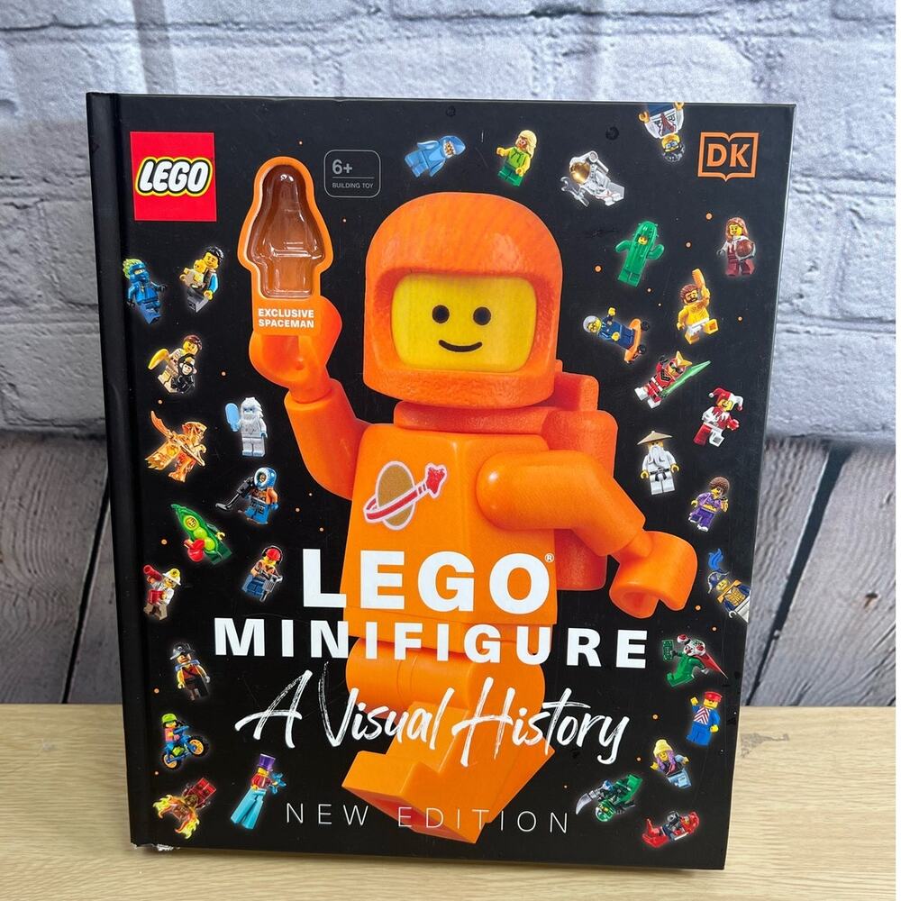 LEGO Minifigure A Visual History Book New Edition Figure (NOT INCLUDED) Read